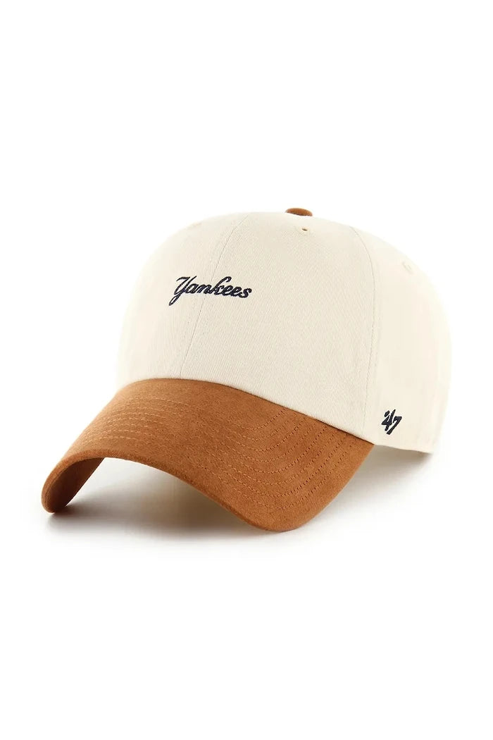 Vizörlü pamuklu şapka 47 brand MLB New York Yankees