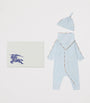 Burberry Kids All-In-One, Hat and Bib Gift Set (1-18 Months)