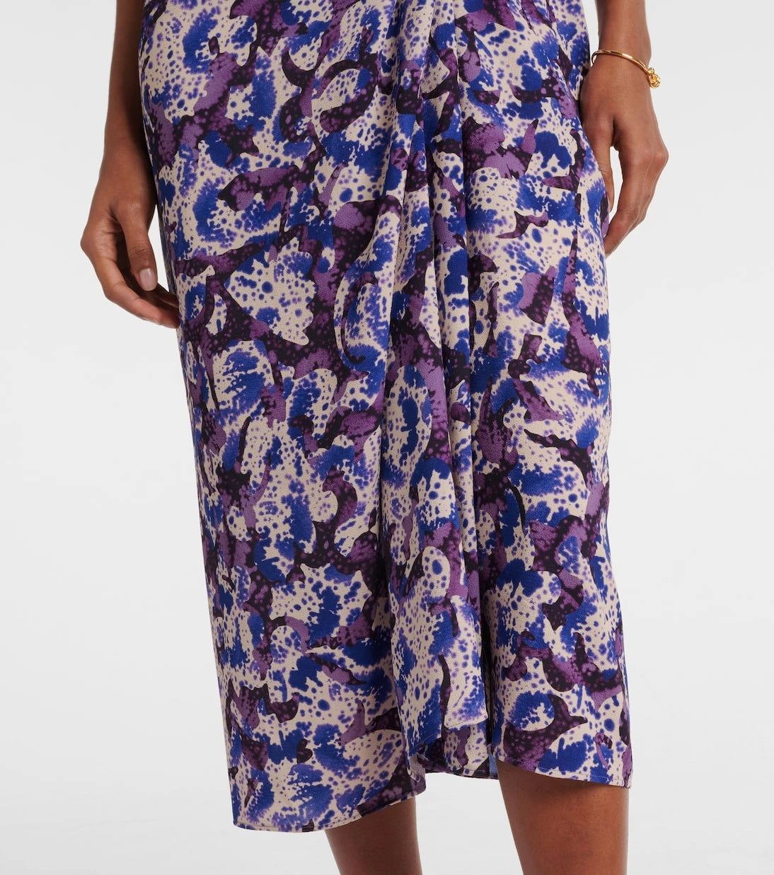Dries Van Noten - Printed midi dress