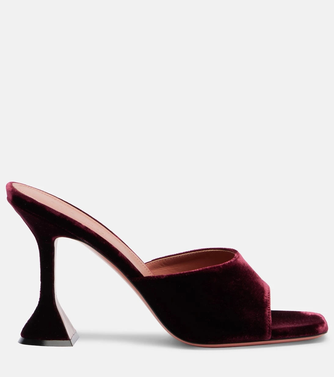 Amina Muaddi - Lupita 95 velvet mules