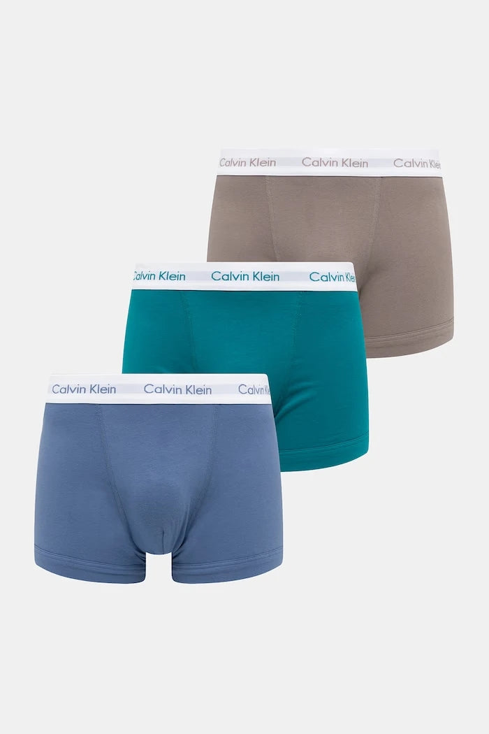 Calvin Klein Underwear Erkek Pamuk Elastan Bokser 3’lü