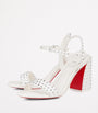 White Miss Jane Embellished Sandals 85