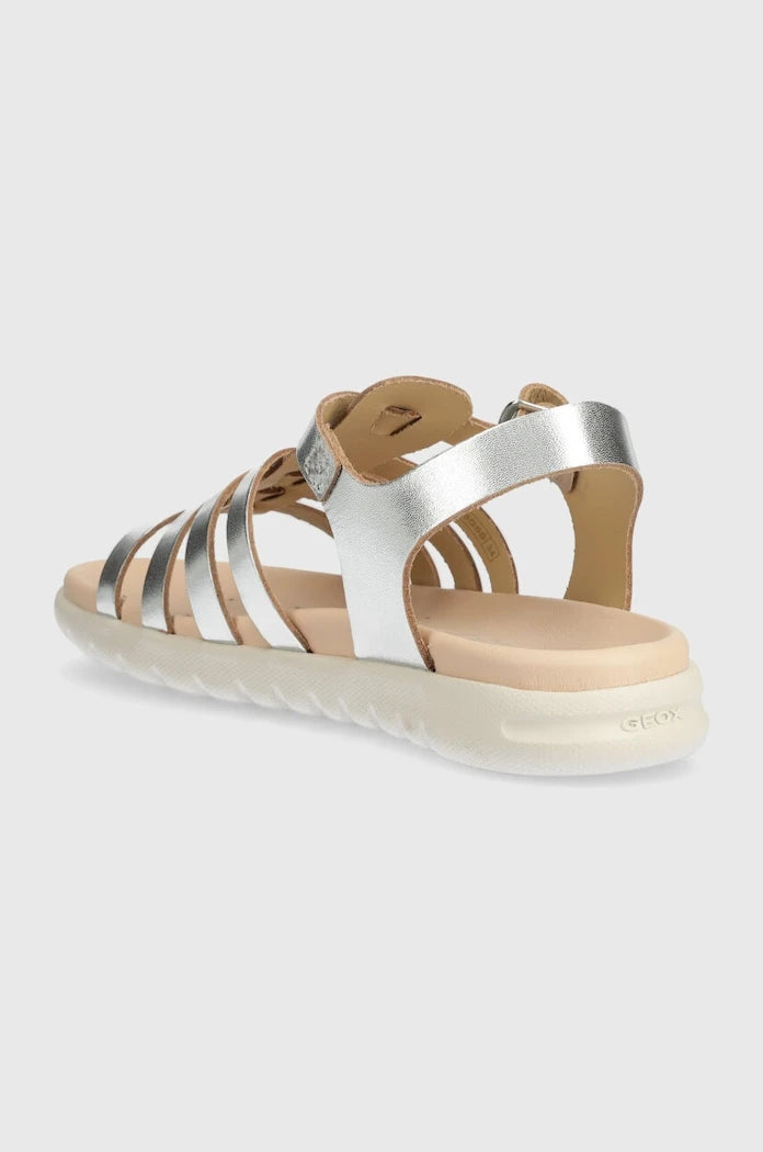 Детски сандали от кожа Geox SANDAL SOLEIMA
