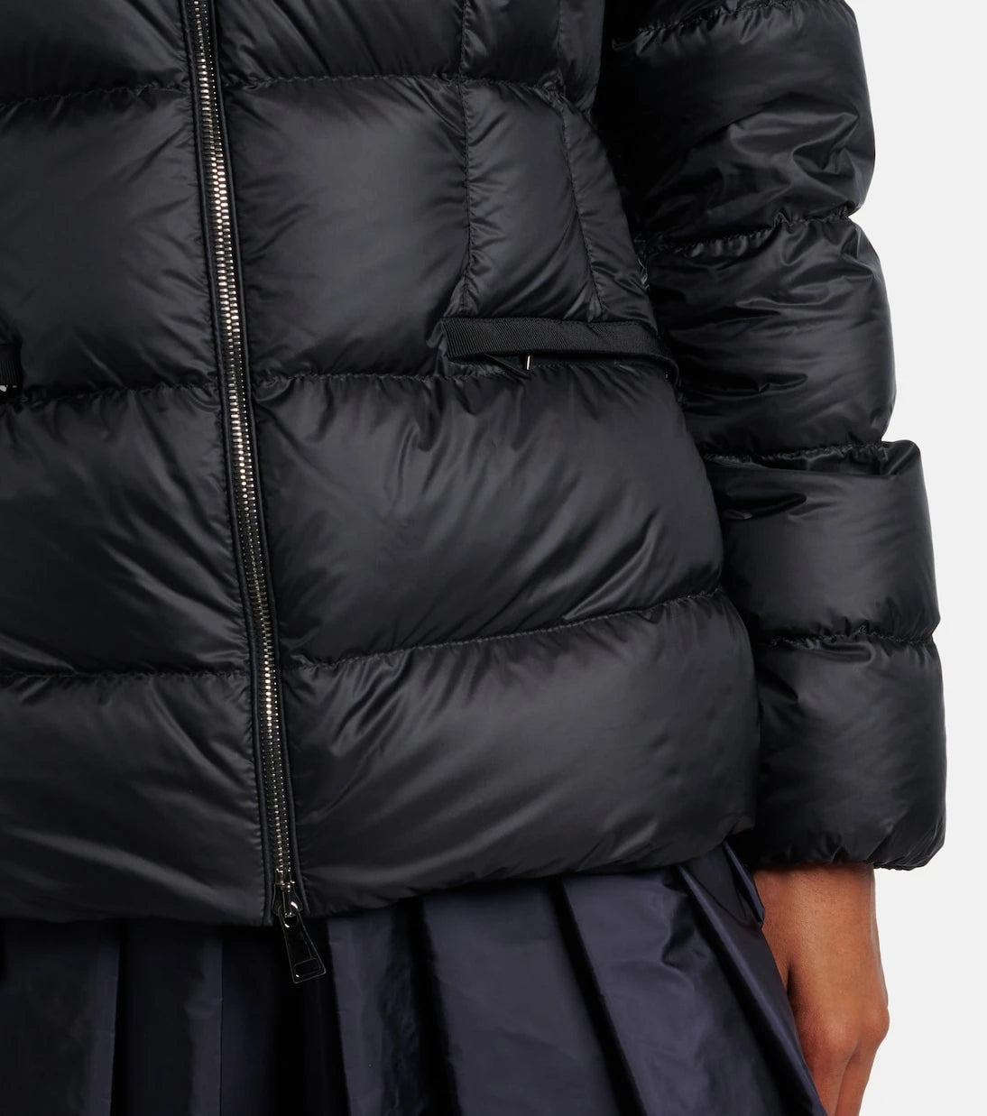 Moncler - Boed shearling-trimmed down jacket