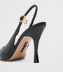 LOEWE Leather New Comic Slingback Pumps 90