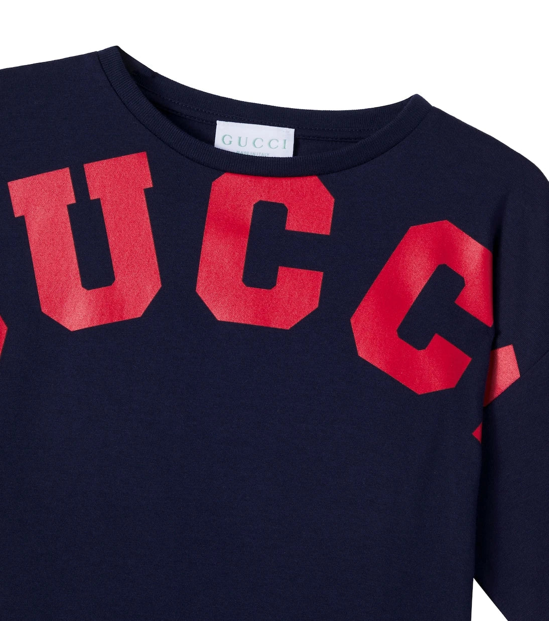 Gucci Kids - تي شيرت من القطن المطبوع