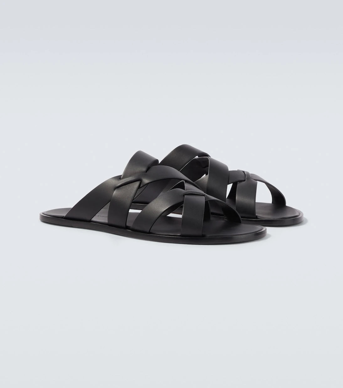 Manolo Blahnik - Marvin leather sandals