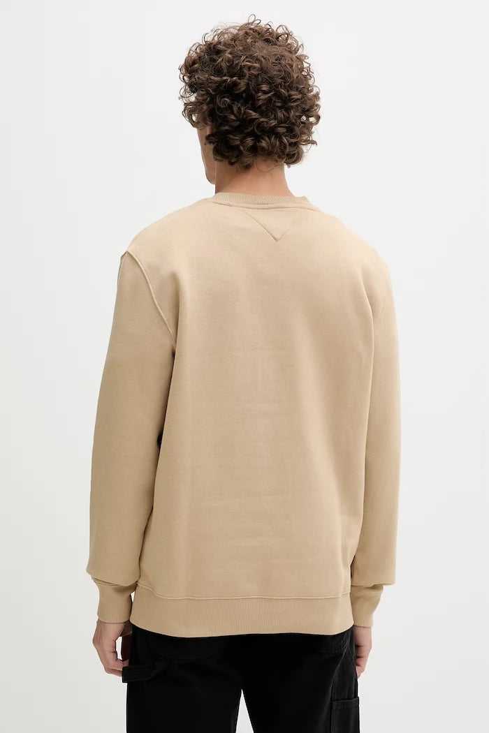 Tommy Jeans erkek pamuklu sweatshirt