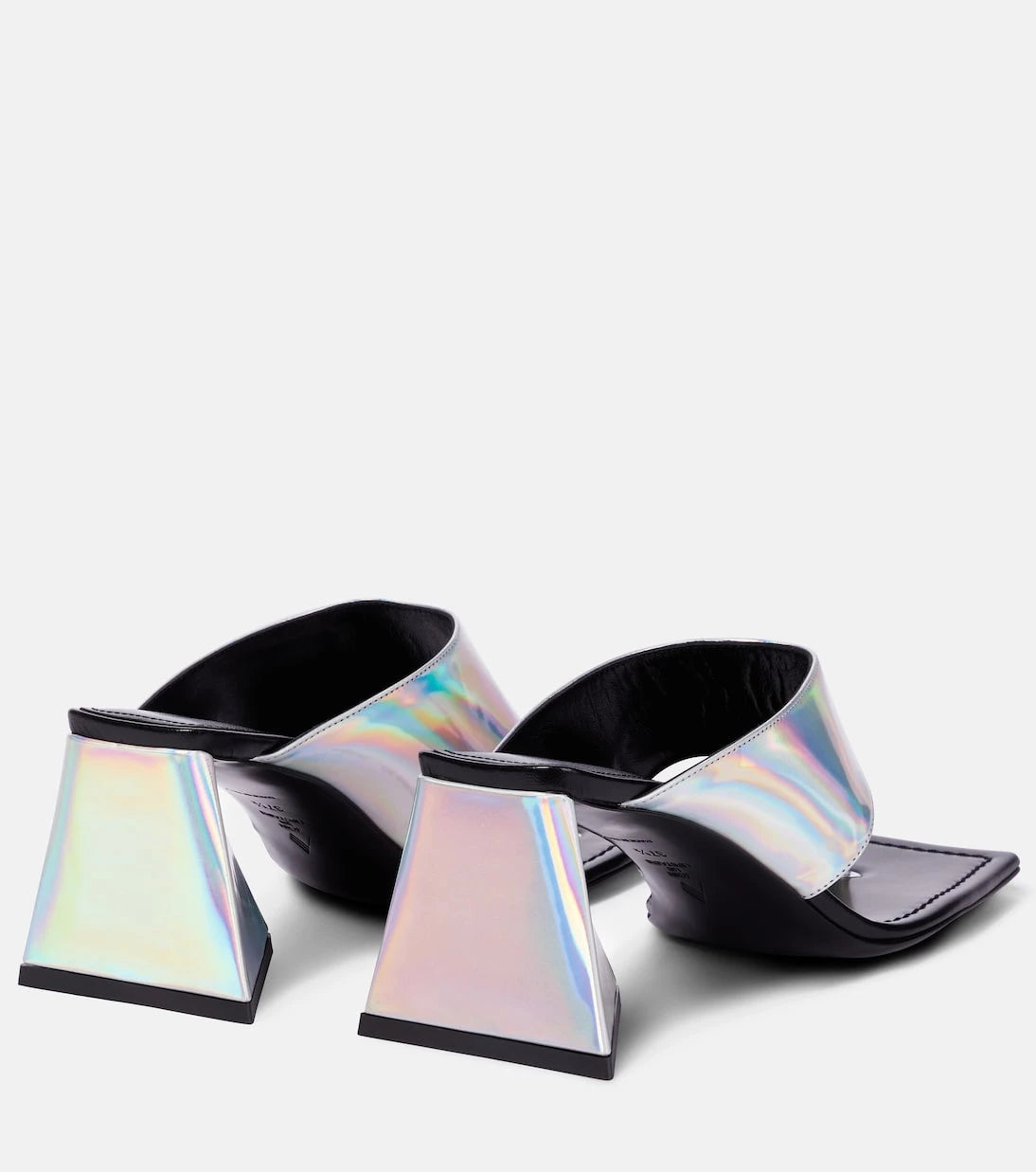 The Attico - Devon leather thong sandals