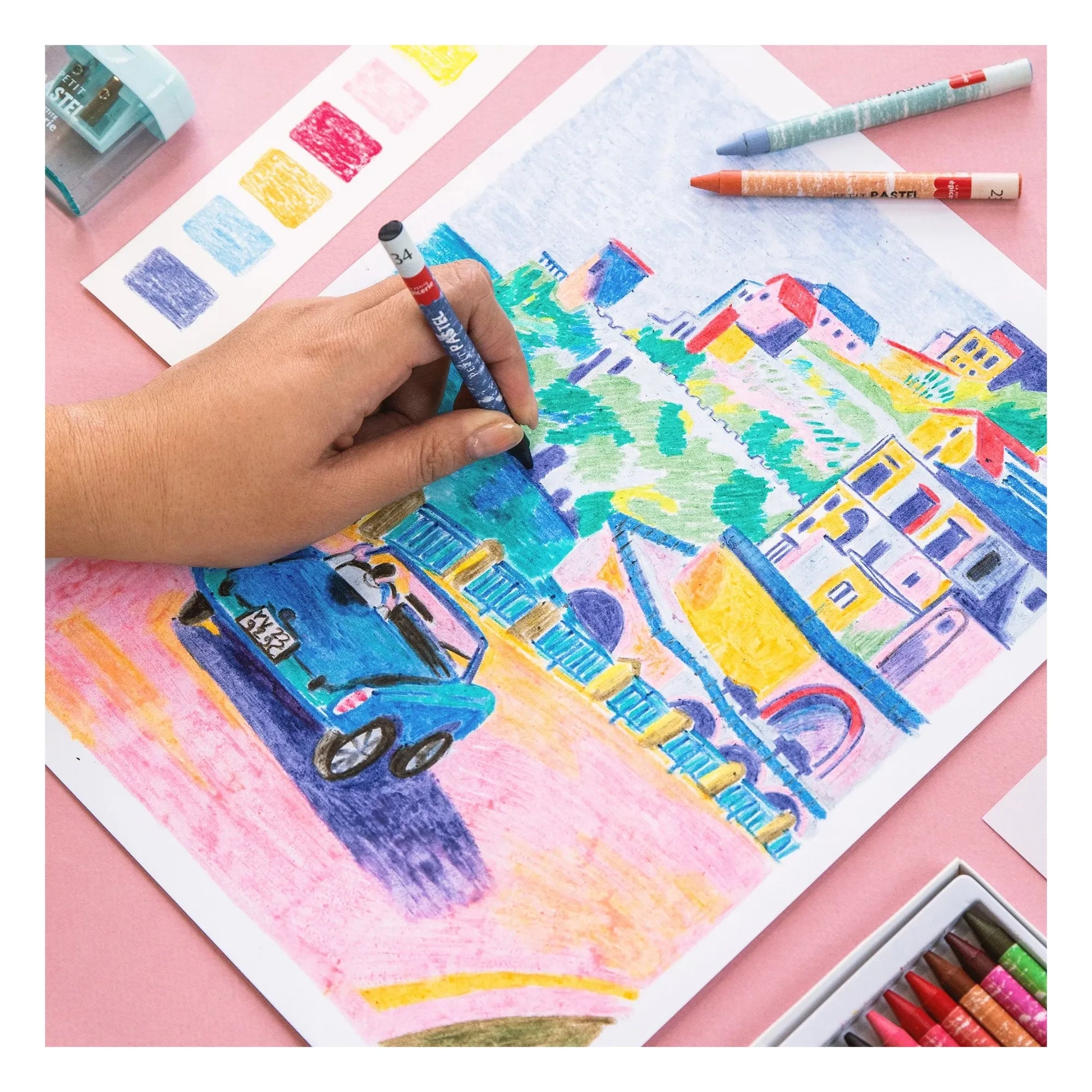 La Petite Épicerie - Numbered pastel kit - Drive