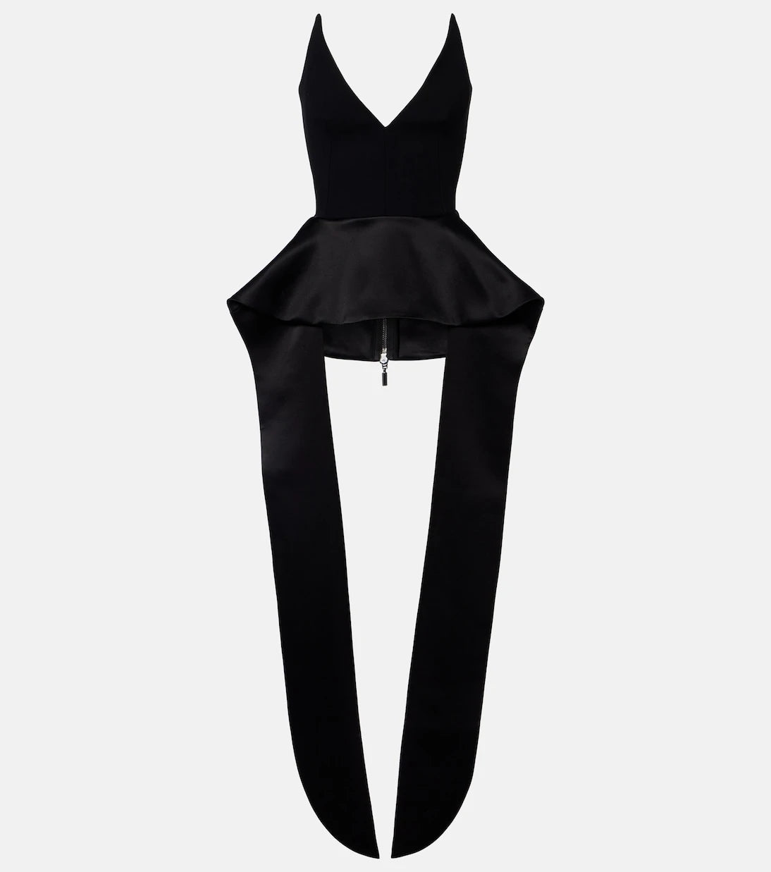 Maticevski - Frame peplum satin top