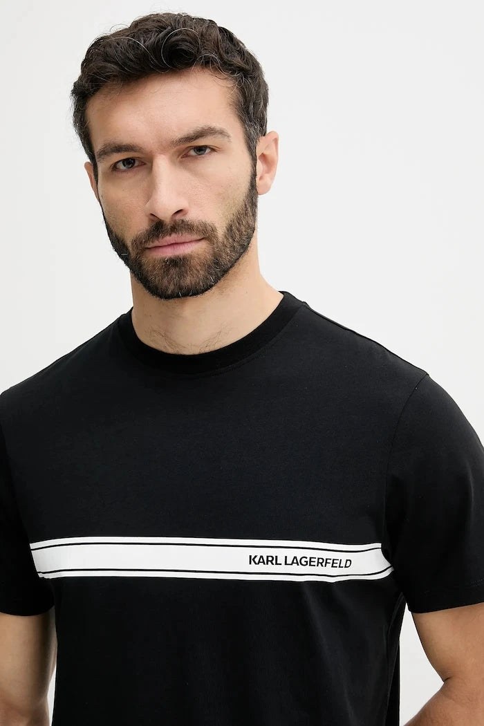Karl Lagerfeld Тениска мъжка от памук