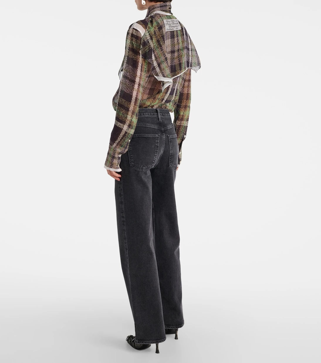 Agolde - Harper mid-rise straight jeans