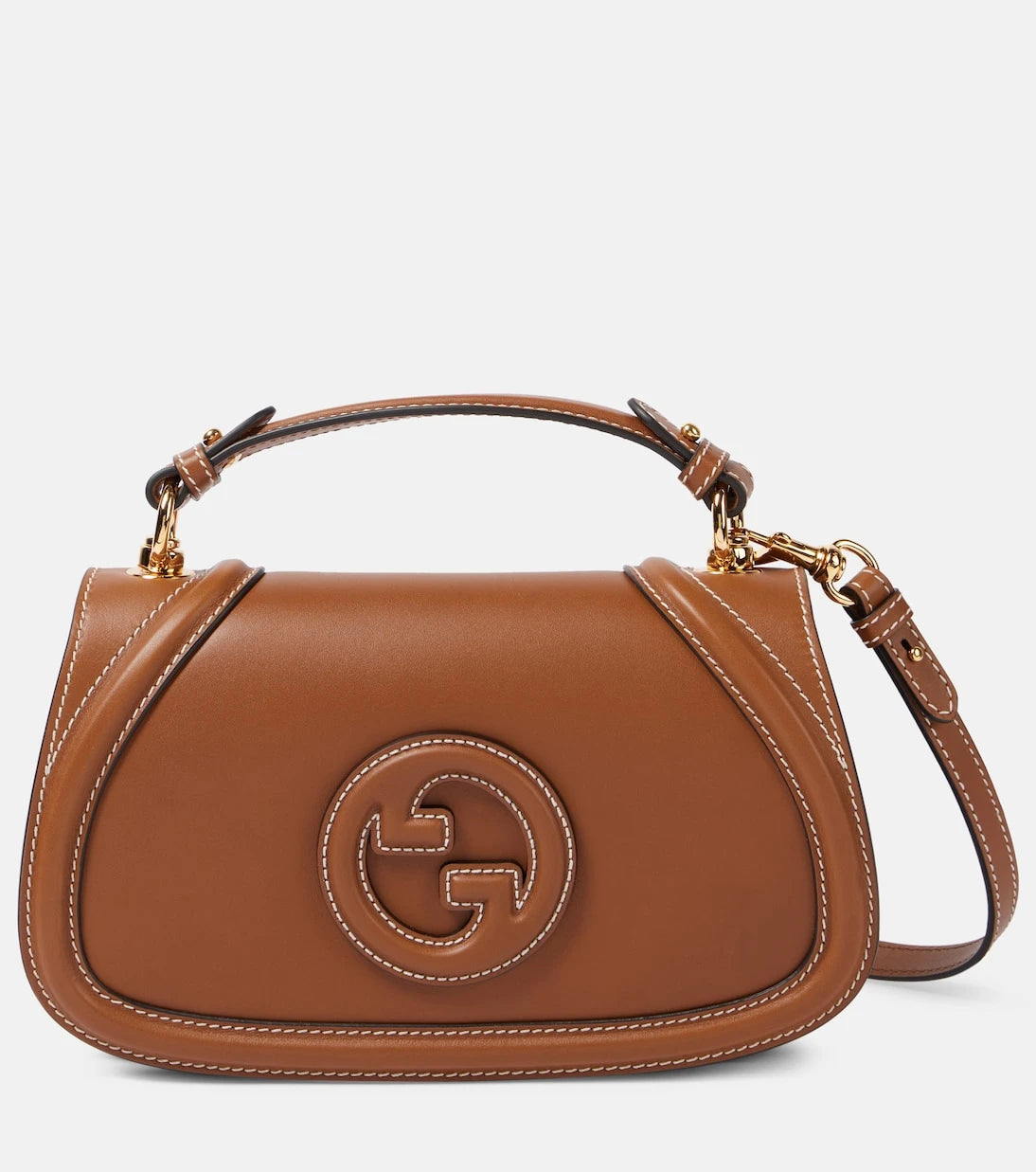 Gucci - Gucci Blondie Small leather tote bag