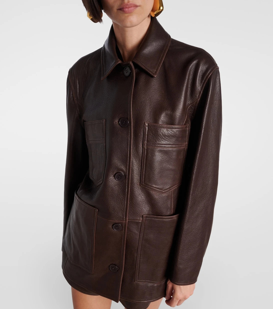 Nour Hammour - Leather jacket
