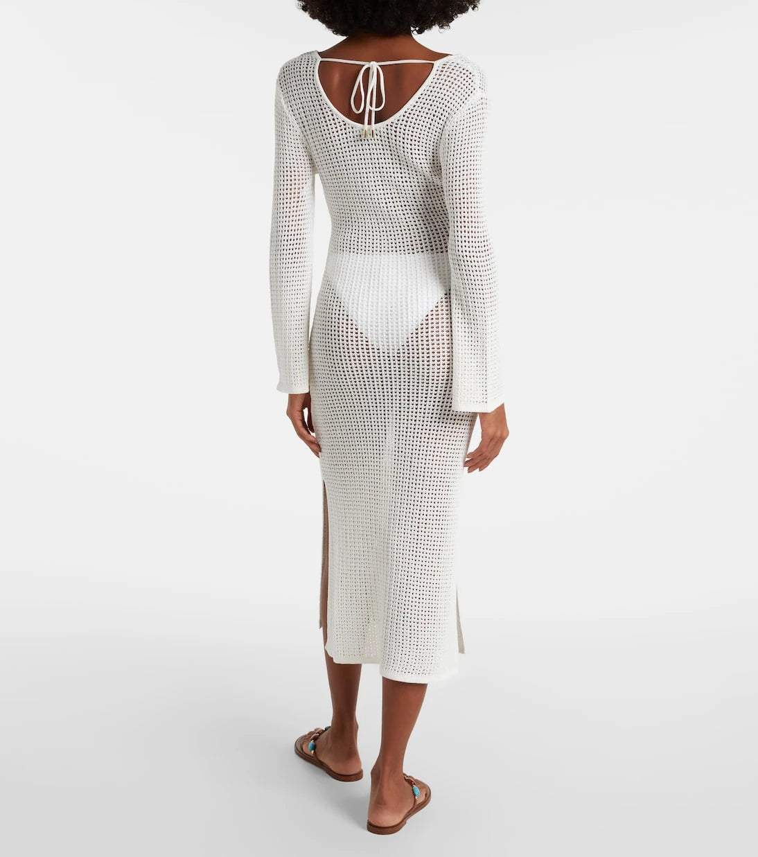 Melissa Odabash - Casey open-knit midi dress