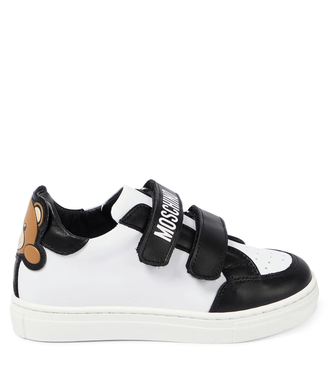 Moschino Kids - Teddy Bear leather sneakers