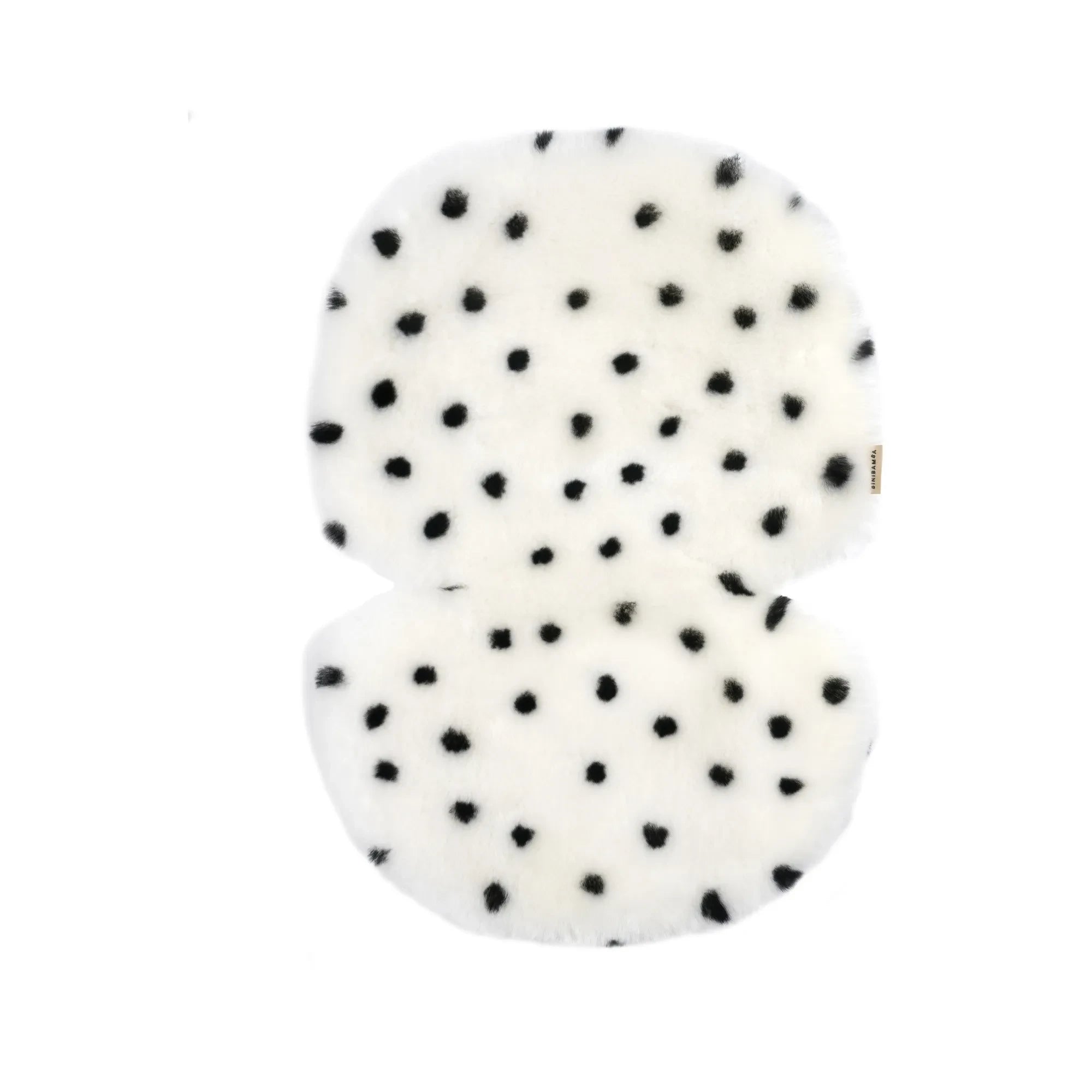 BINIBAMBA - Sheepskin for Stroller and Bassinet - 68x44 cm | Dalmatian