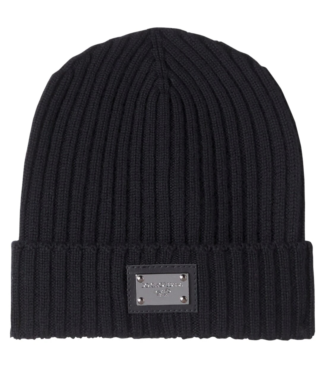 Dolce&Gabbana Kids - Logo ribbed-knit wool beanie