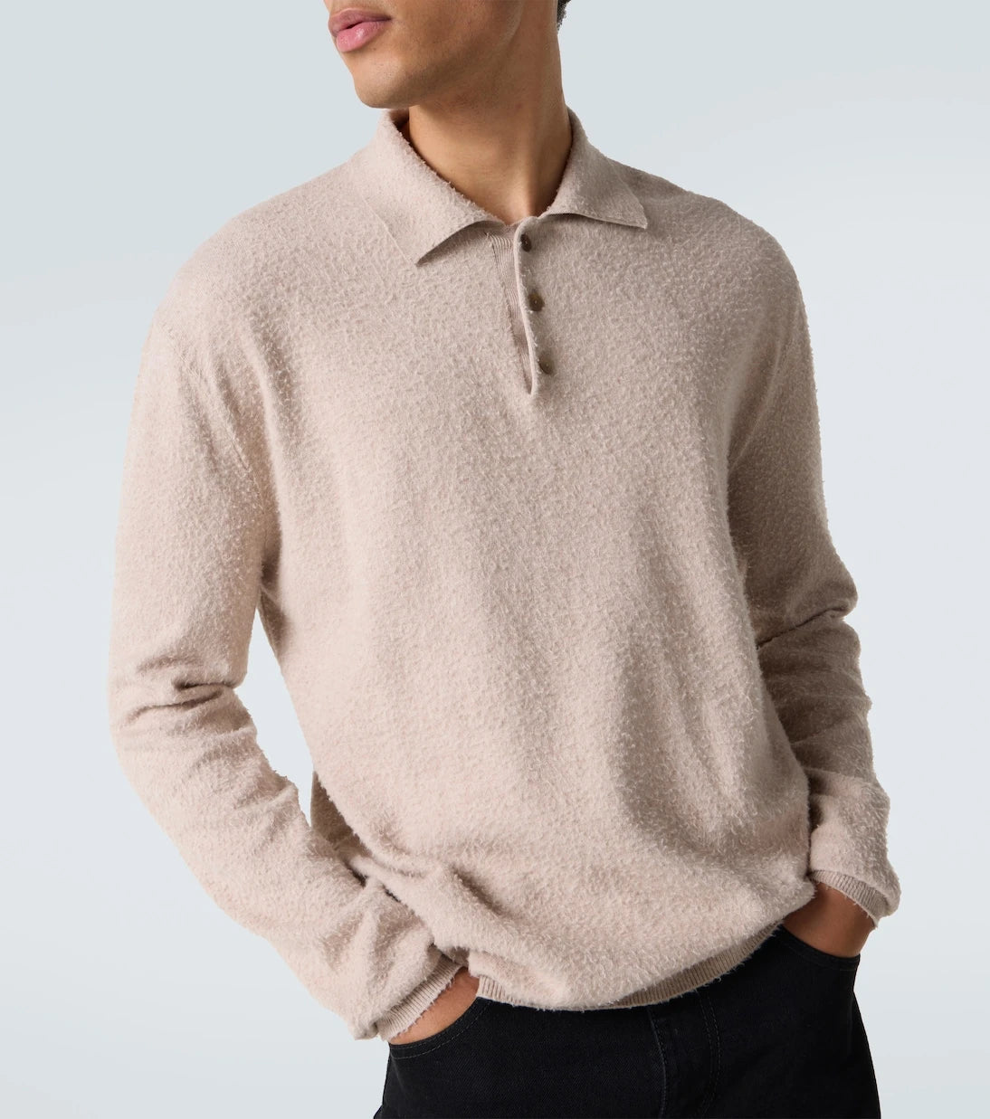 The Row - Almot cotton polo sweater