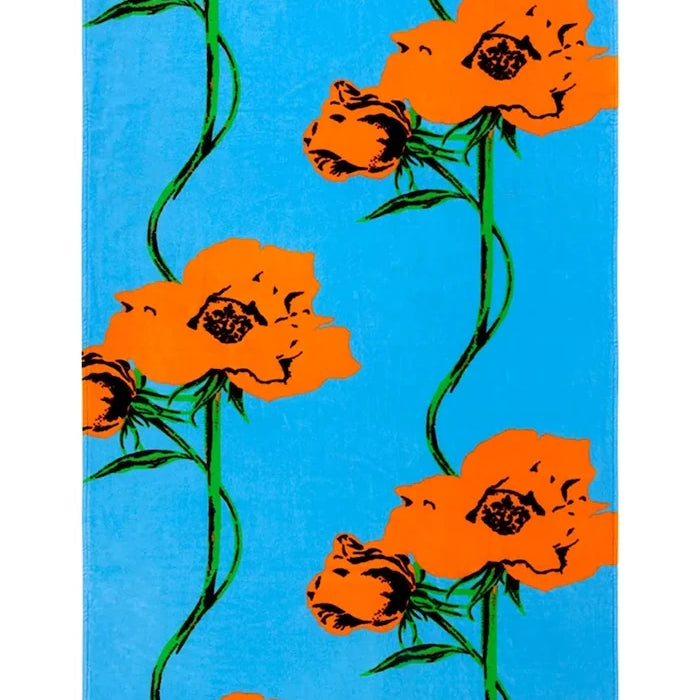 Kenzo KPOP Turquoise Pamuklu Plaj Havlusu 100 x 170 cm