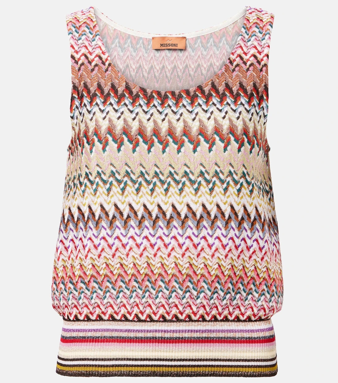Missoni - Zigzag lamé top