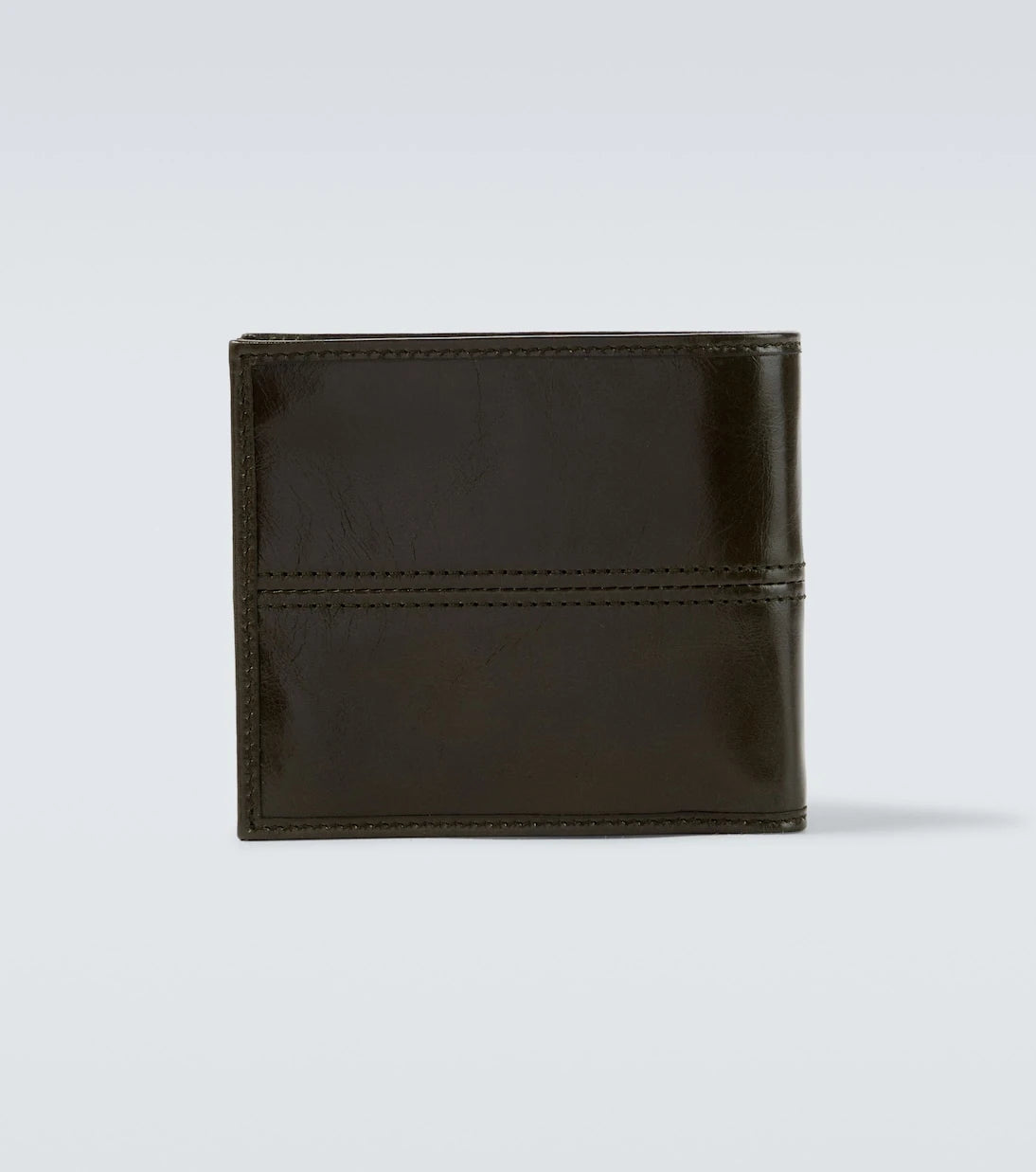 Prada - Leather bifold wallet
