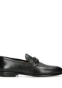 Salvatore Ferragamo Leather Foster Gancho Loafers