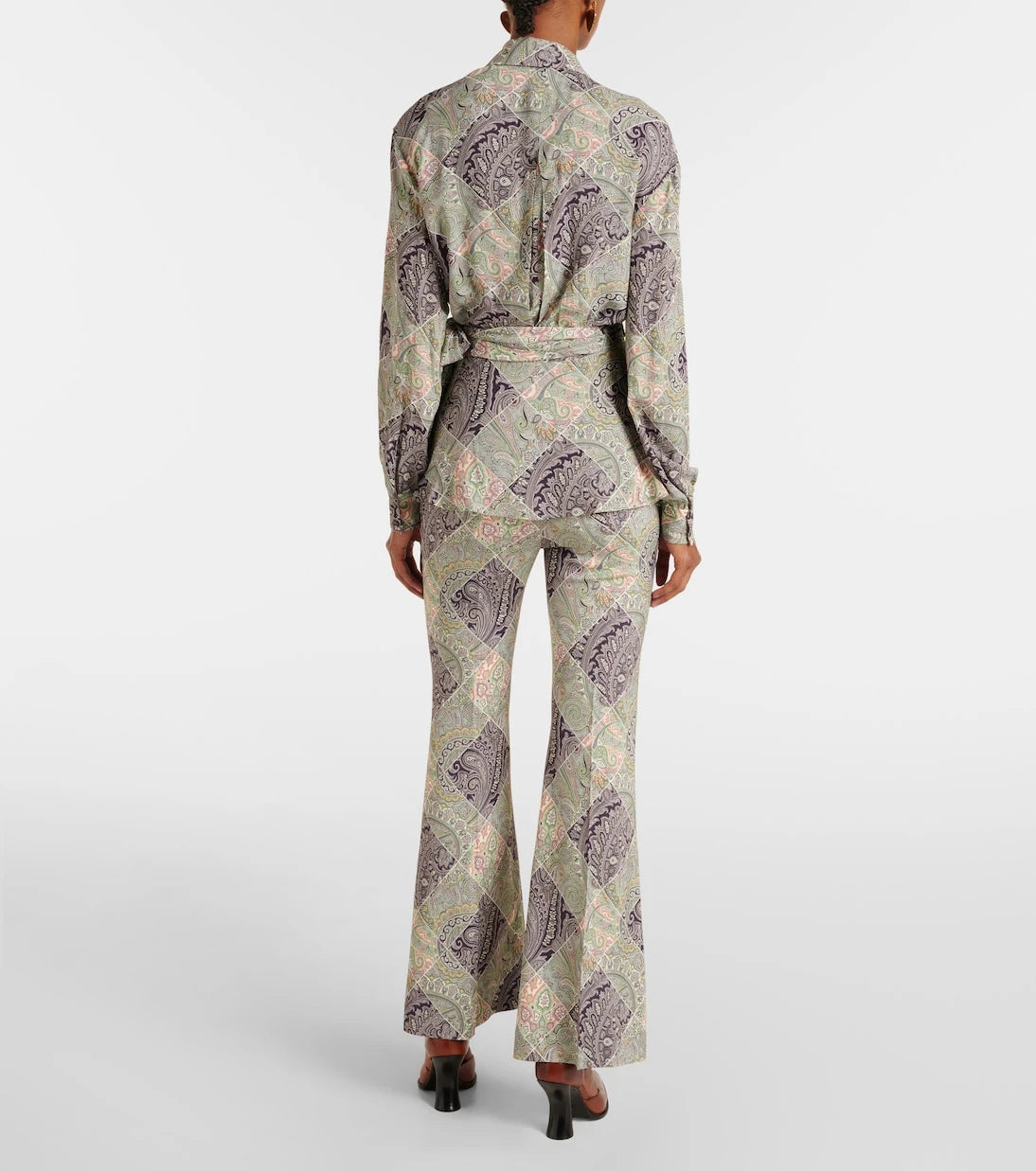 Etro - Printed wrap top