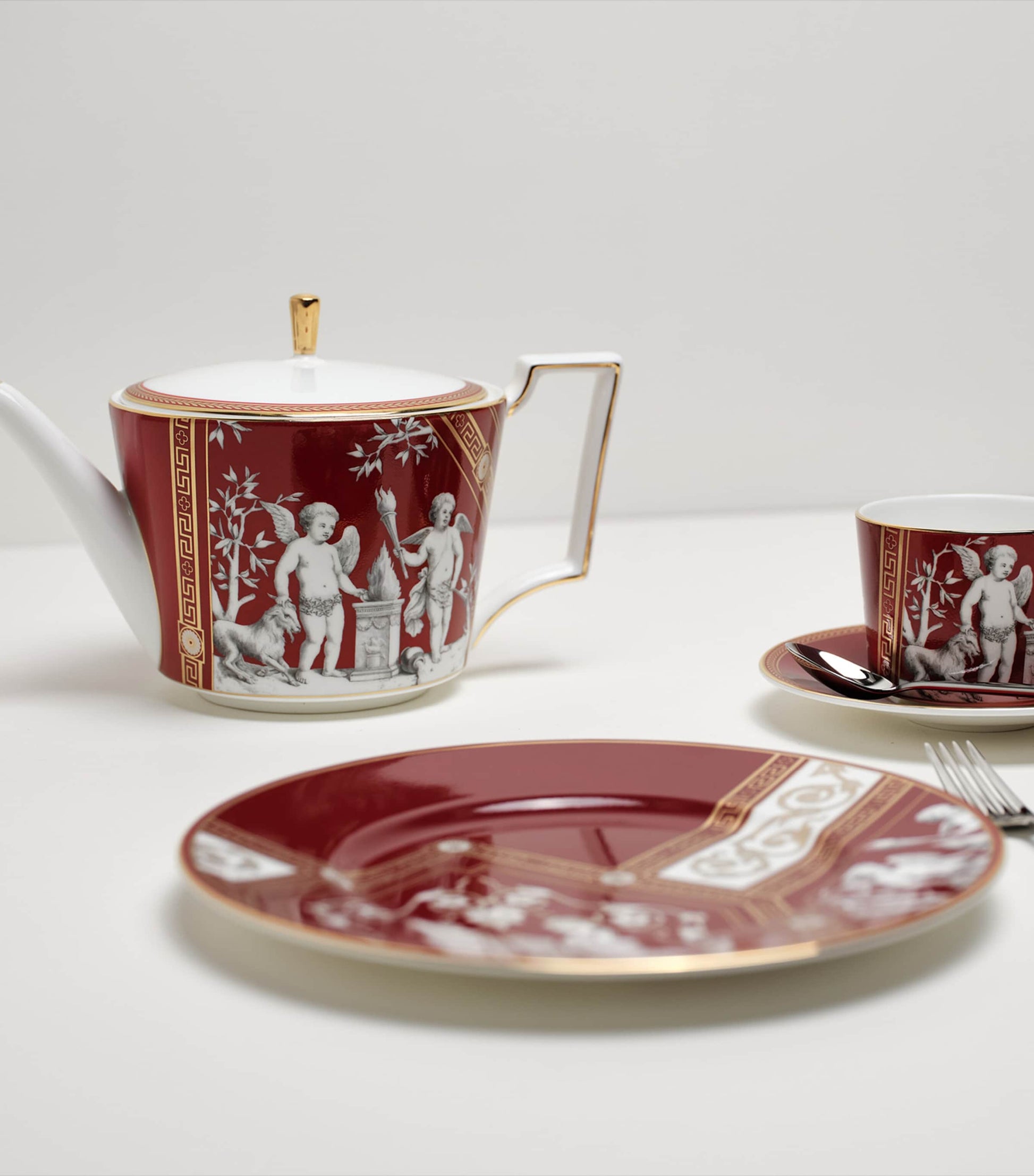 Renaissance Teacup and Saucer
