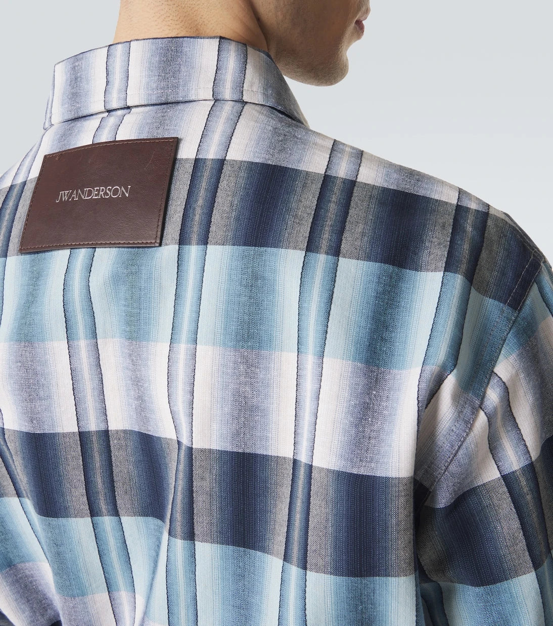 JW Anderson - Checked cotton blouson jacket