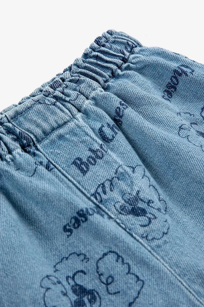 Bobo Choses Pickles The Dog Bebek Denim Şort