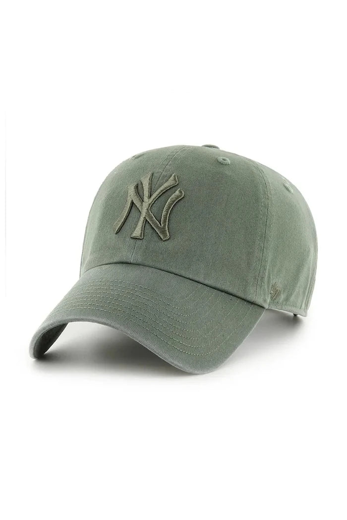Памучна шапка с козирка 47 brand MLB New York Yankees
