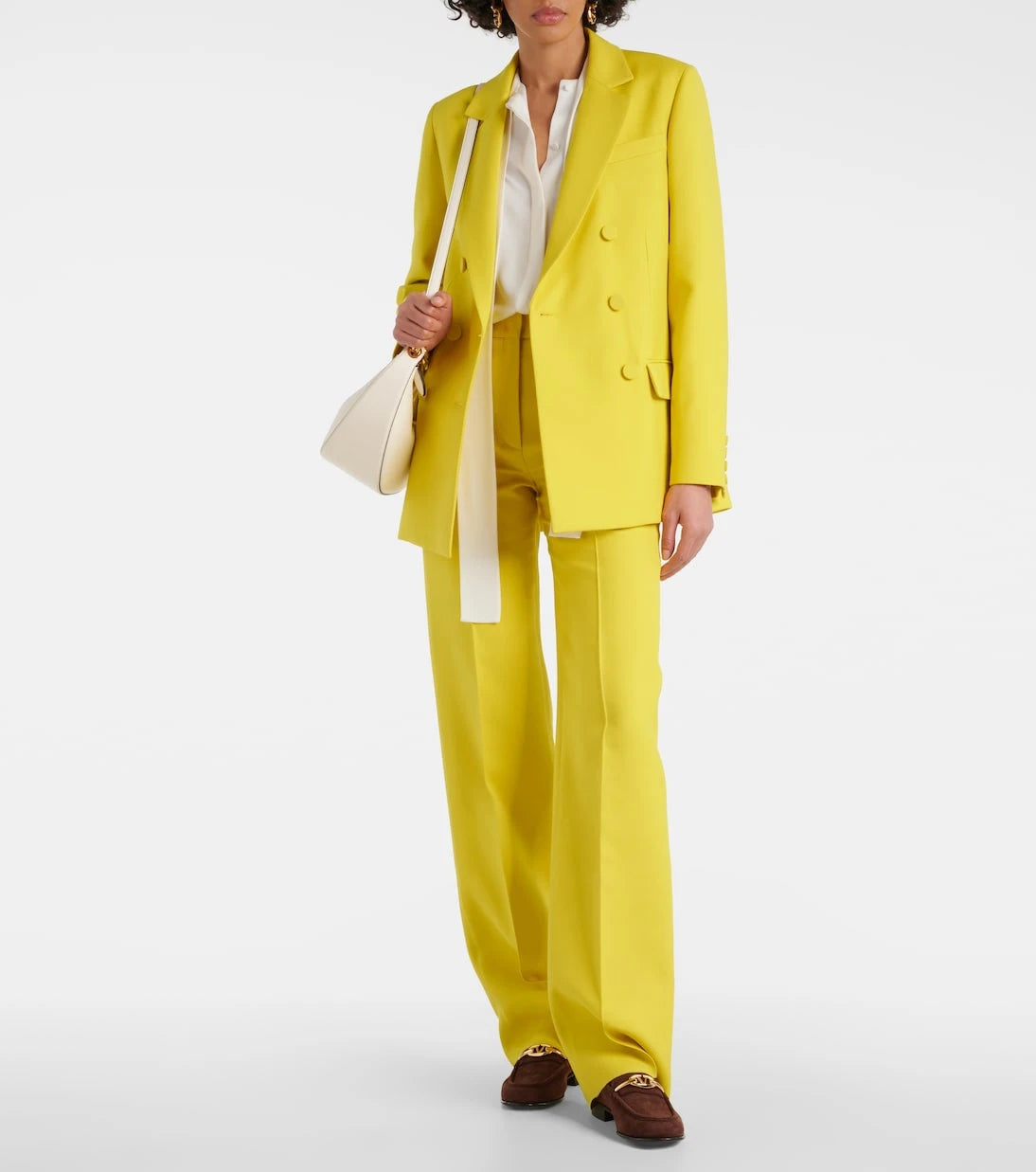 Valentino Garavani - VLogo Gate suede loafers