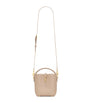 Beige Mini Calfskin Le 37 Bucket Bag