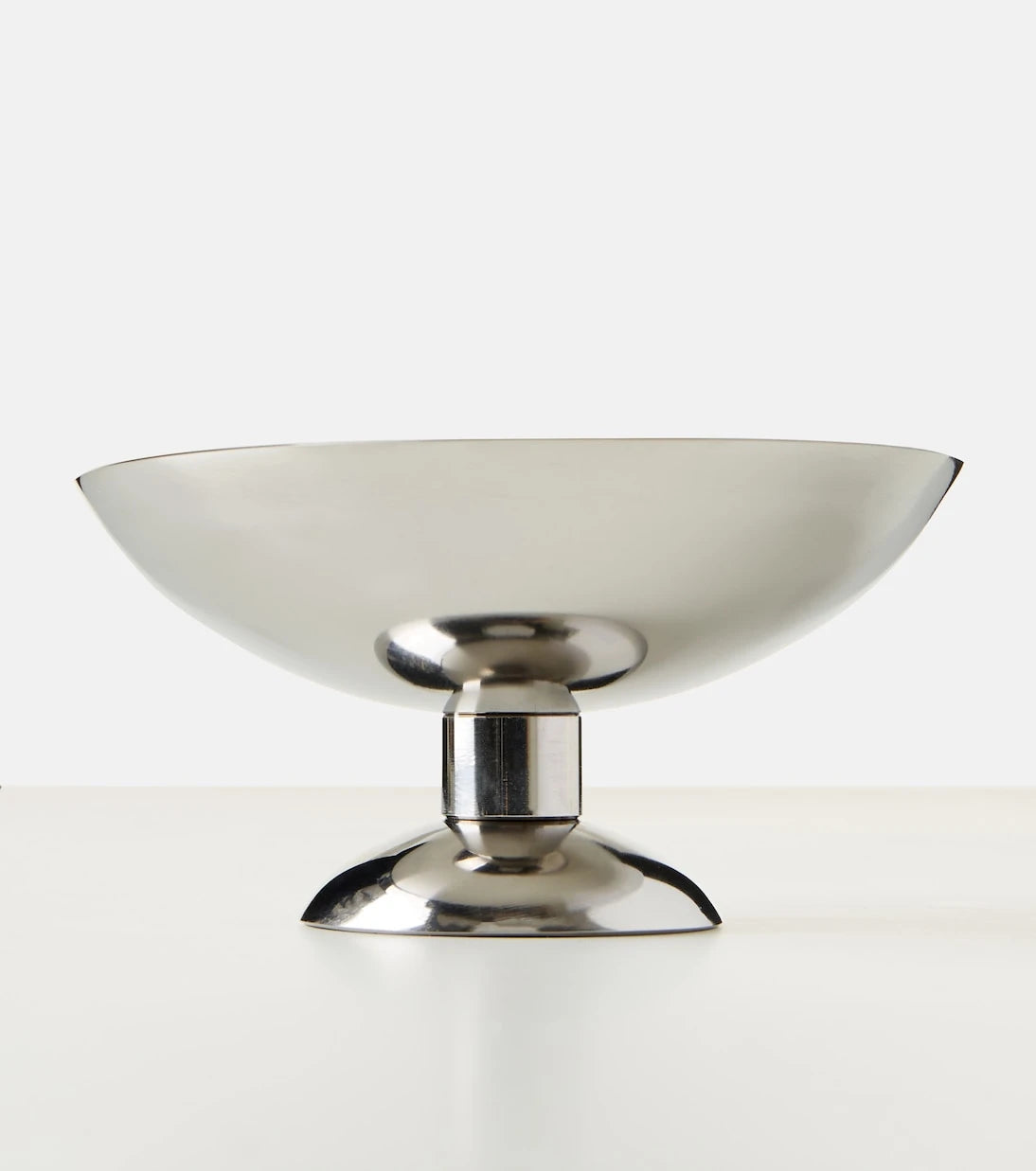 Louise Roe - Low stainless steel champagne coupe glass