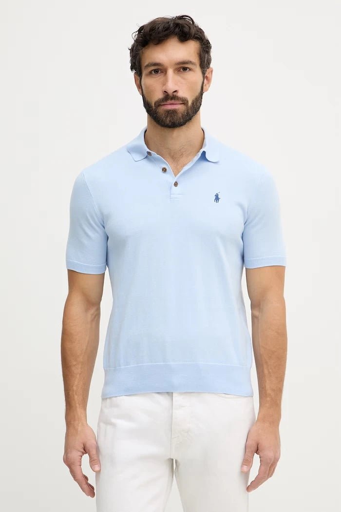 Polo Ralph Lauren Erkek Pamuk Kısa Kollu Kazak