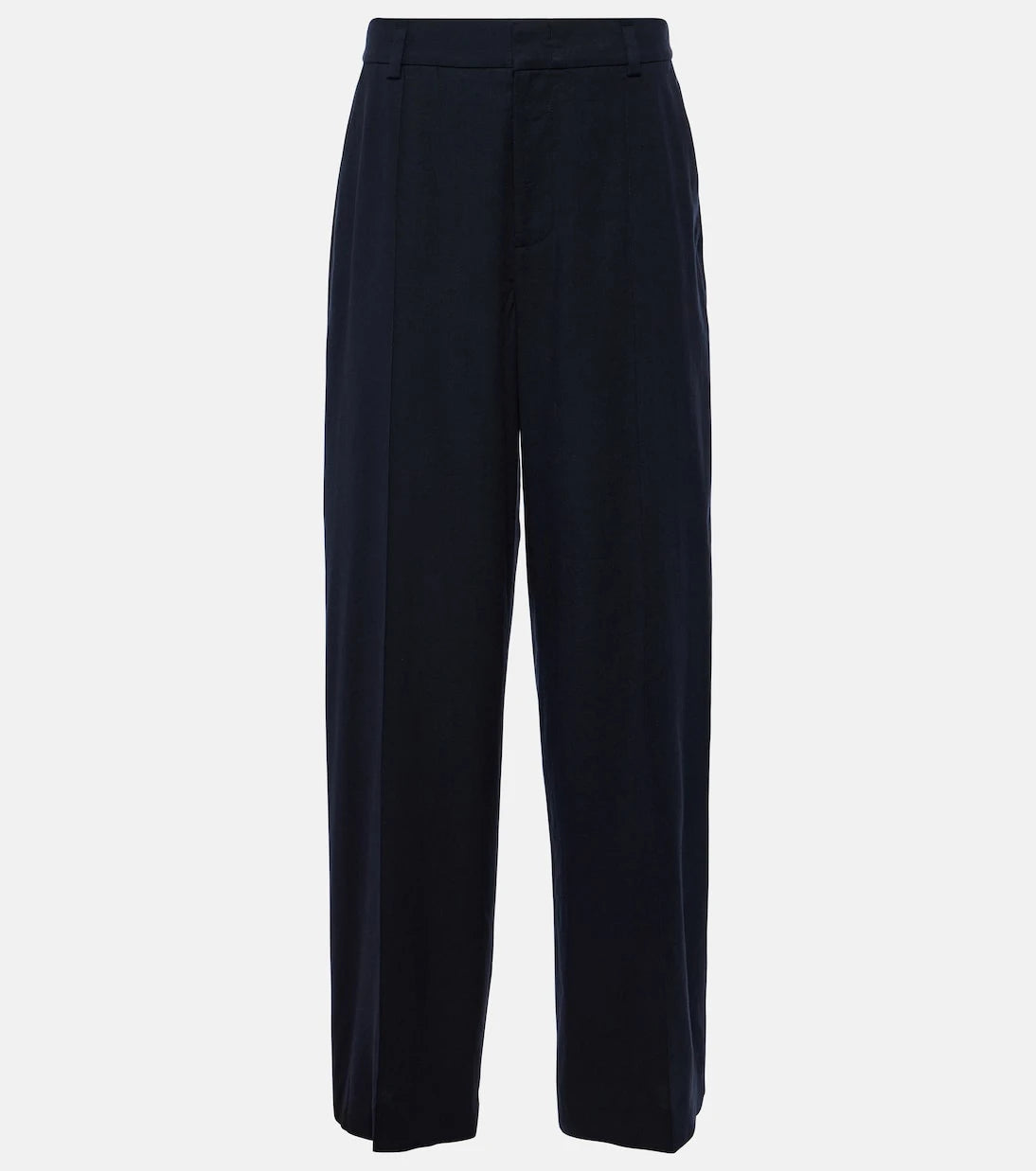Vince - Linen-blend wide-leg pants