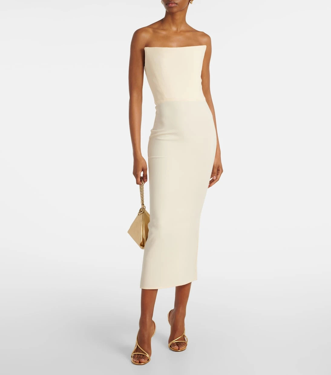 Alex Perry - Crêpe midi dress