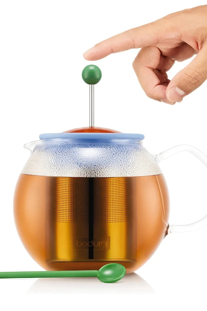 Bodum borosilikat cam çay demliği MoMA Assam 1 l