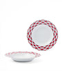 Set of 2 Porcelain Vienna Soup Plates (22cm)