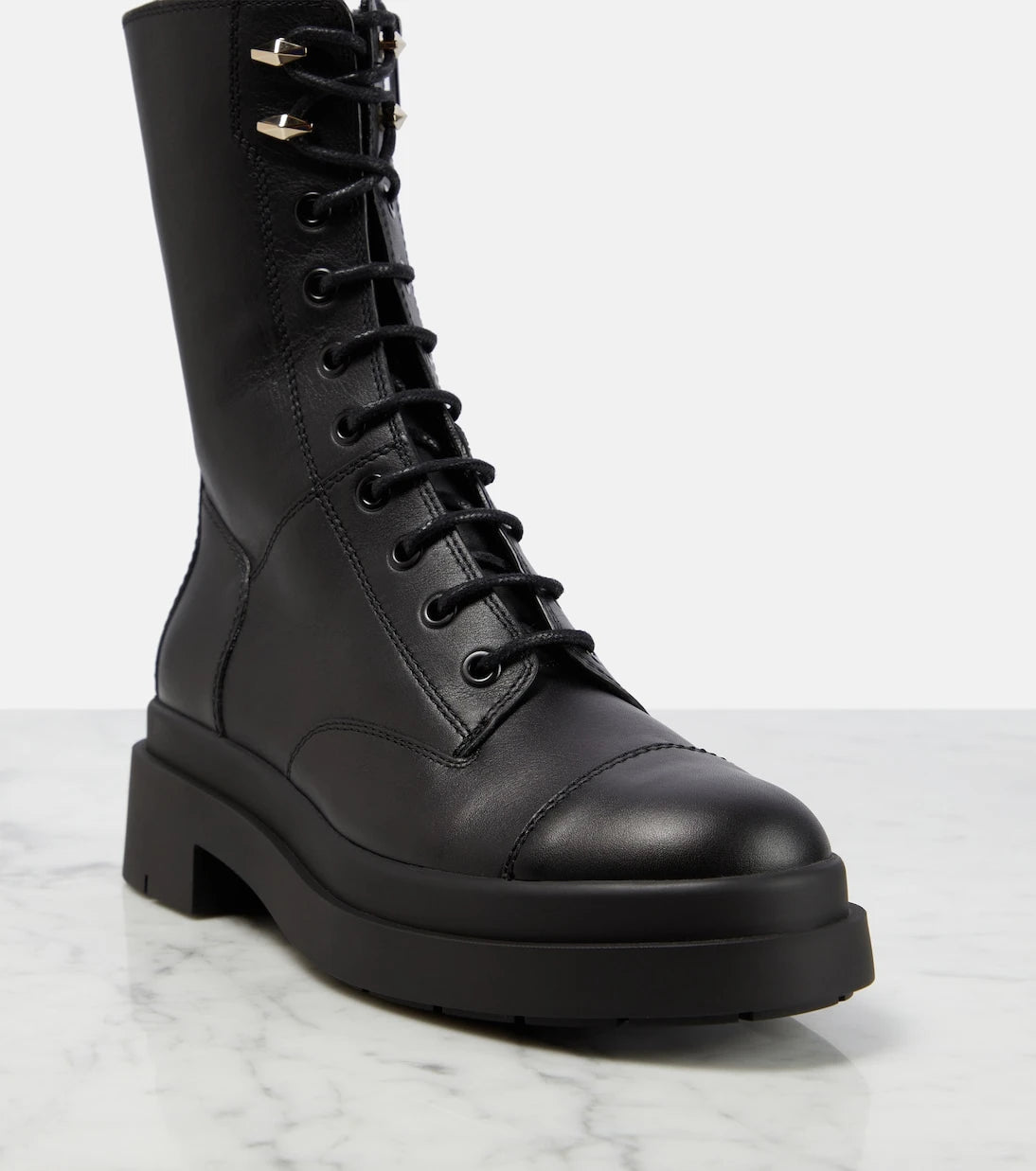 Jimmy Choo - Nari leather mid-calf boots