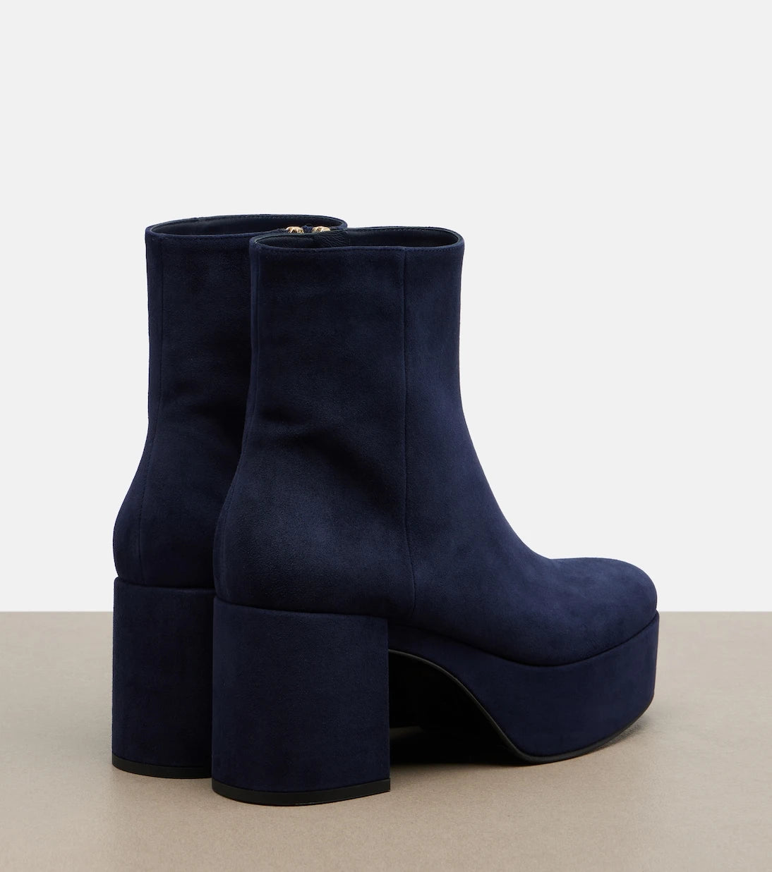 Gianvito Rossi - Sally suede platform ankle boots