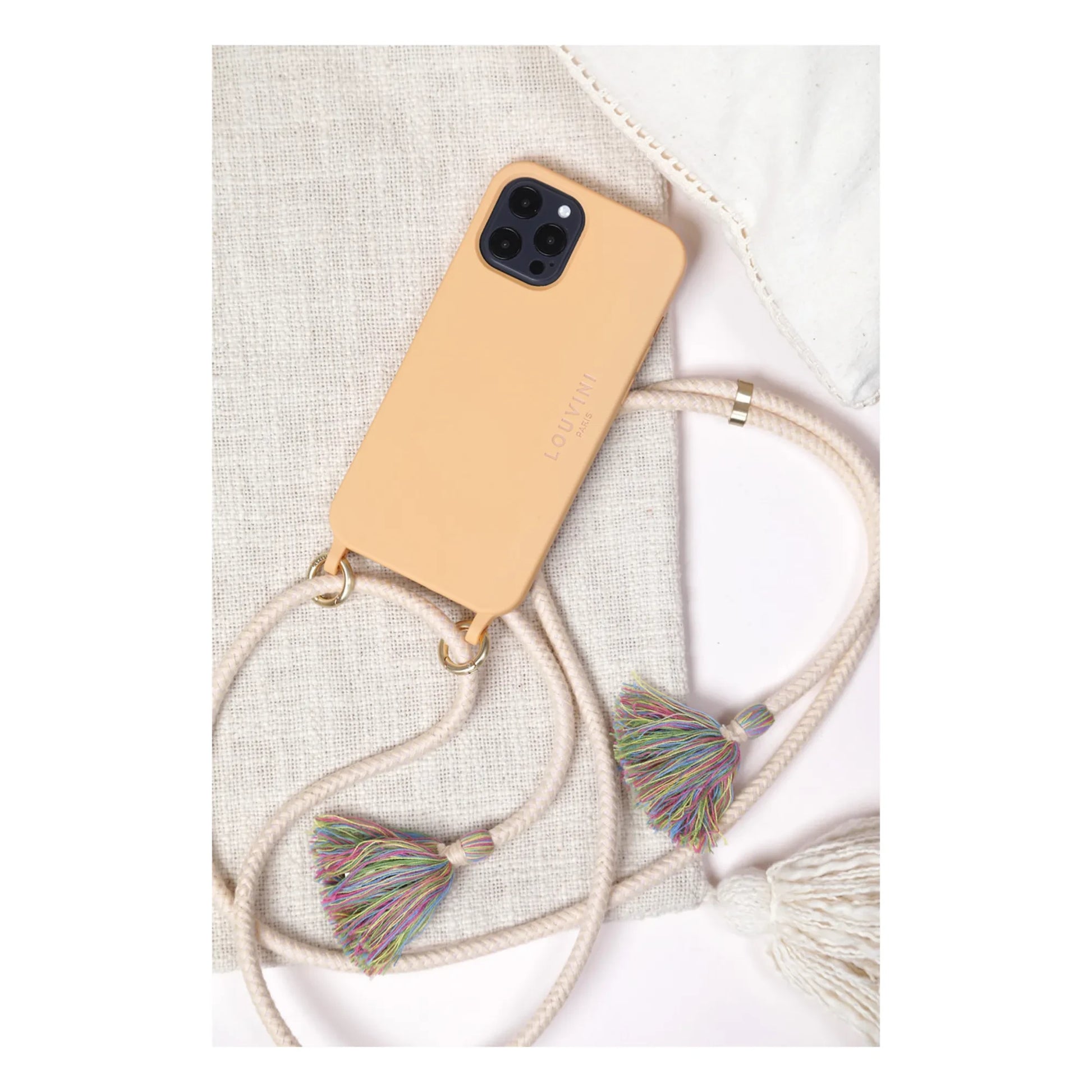 Louvini - Milo Recyclable Plastic MagSafe Phone Case | Peach
