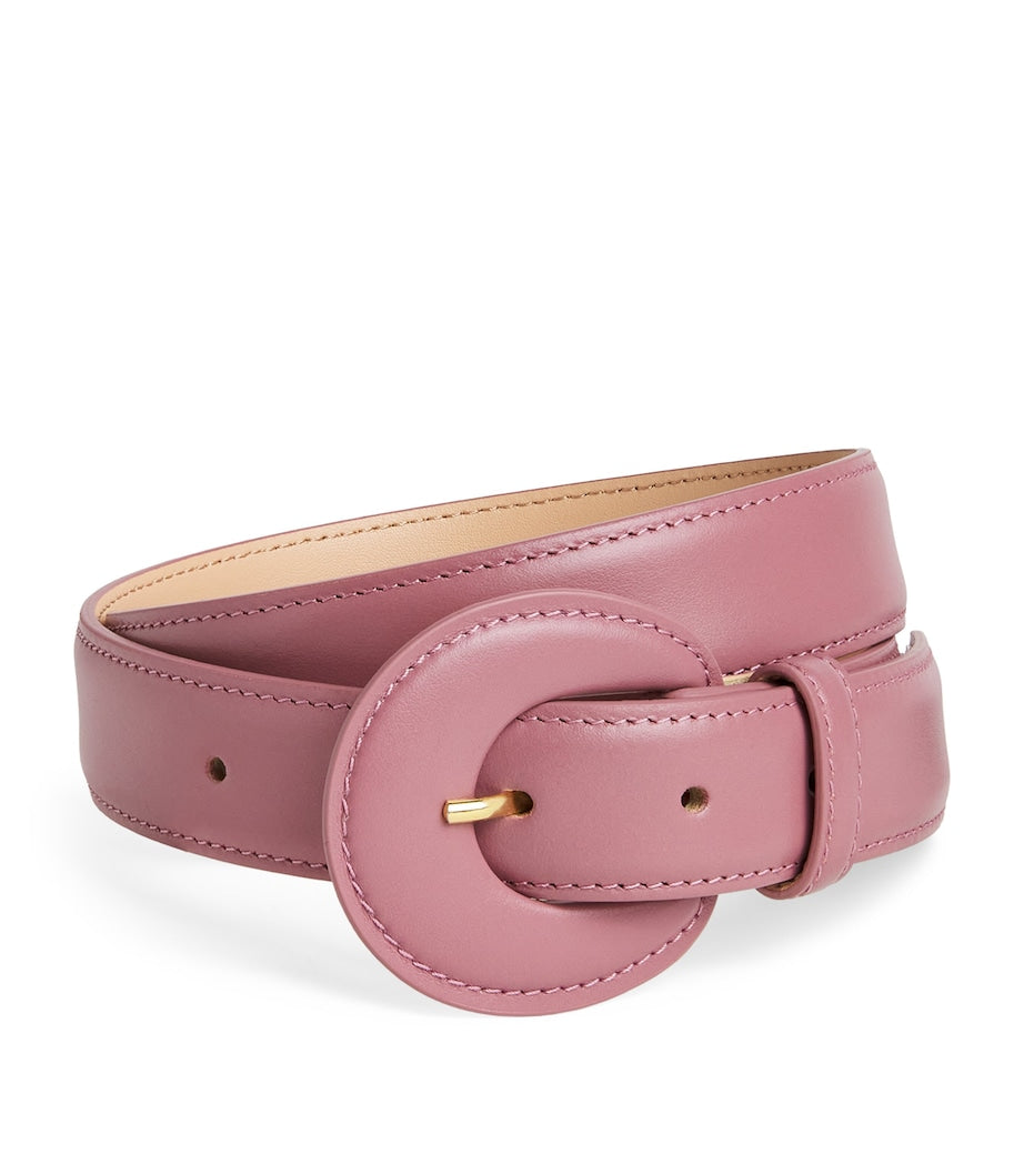 Eleventy Neutral Leather Belt