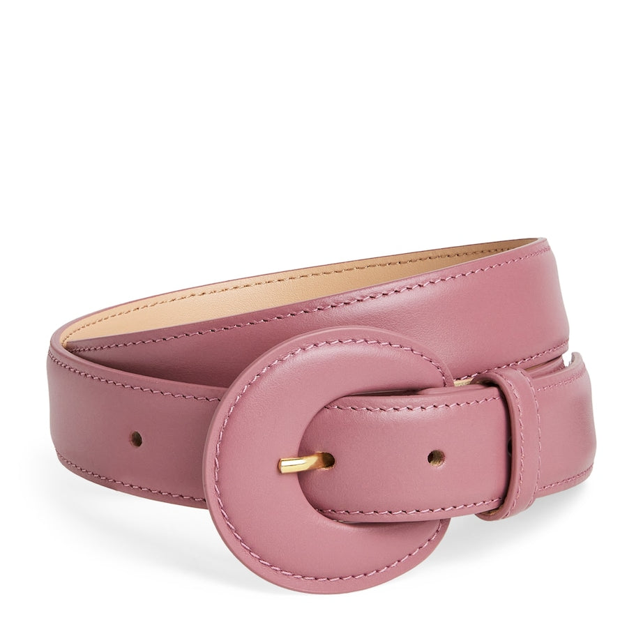 Eleventy Neutral Leather Belt
