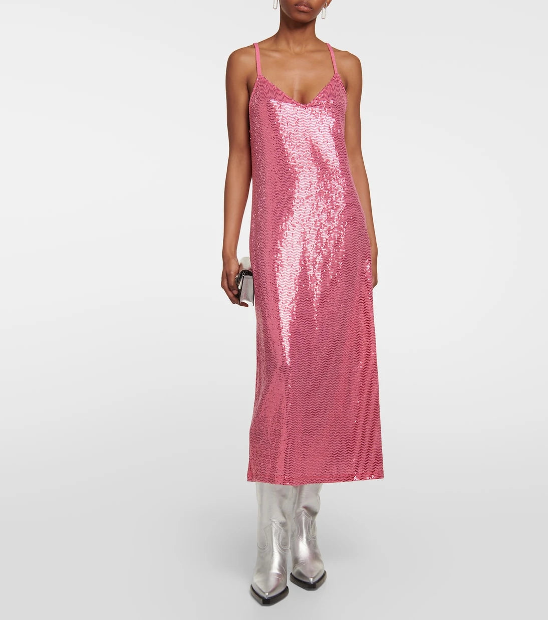 Dodo Bar Or - Sequined slip dress