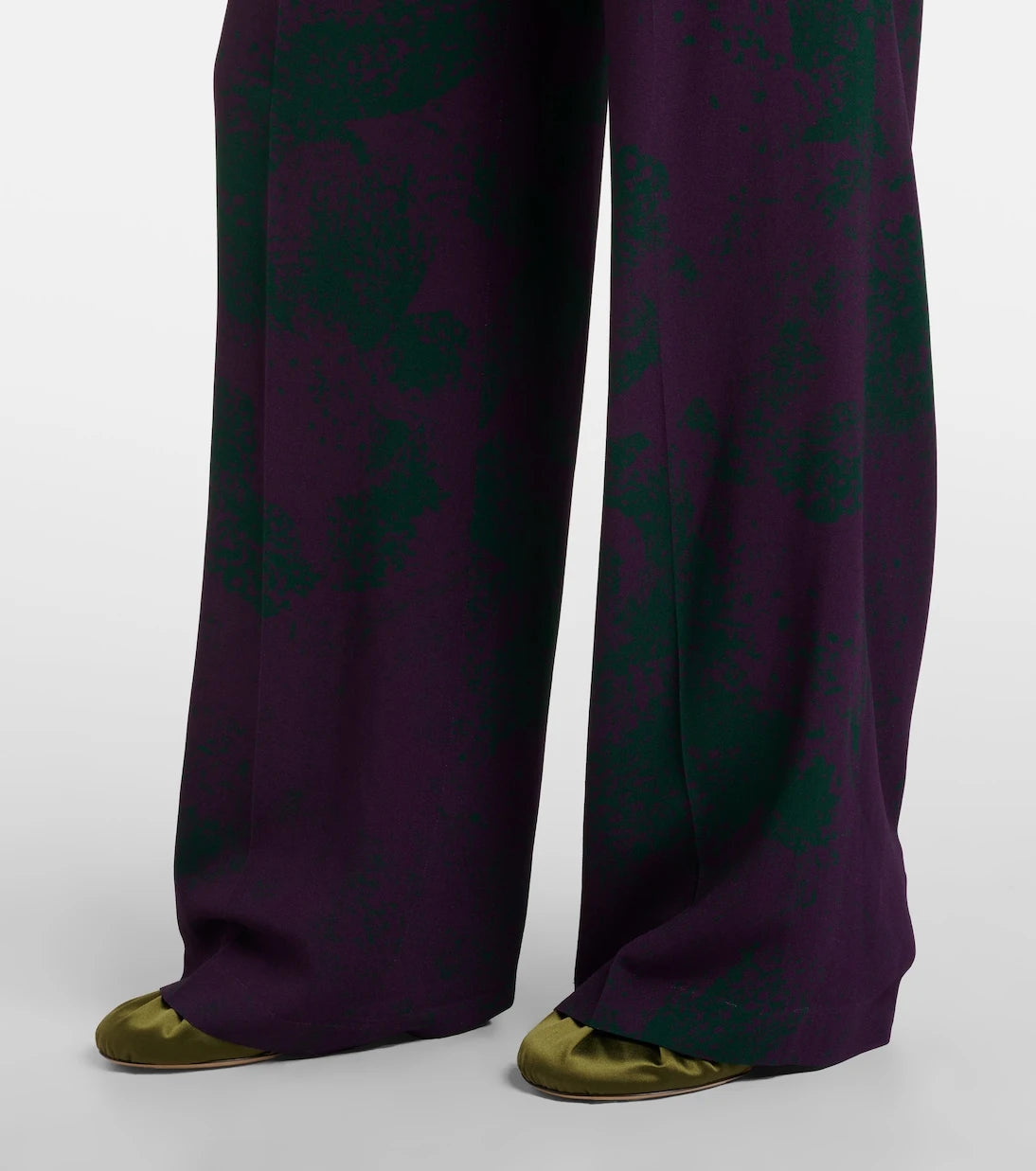 Dries Van Noten - Printed wide-leg pants