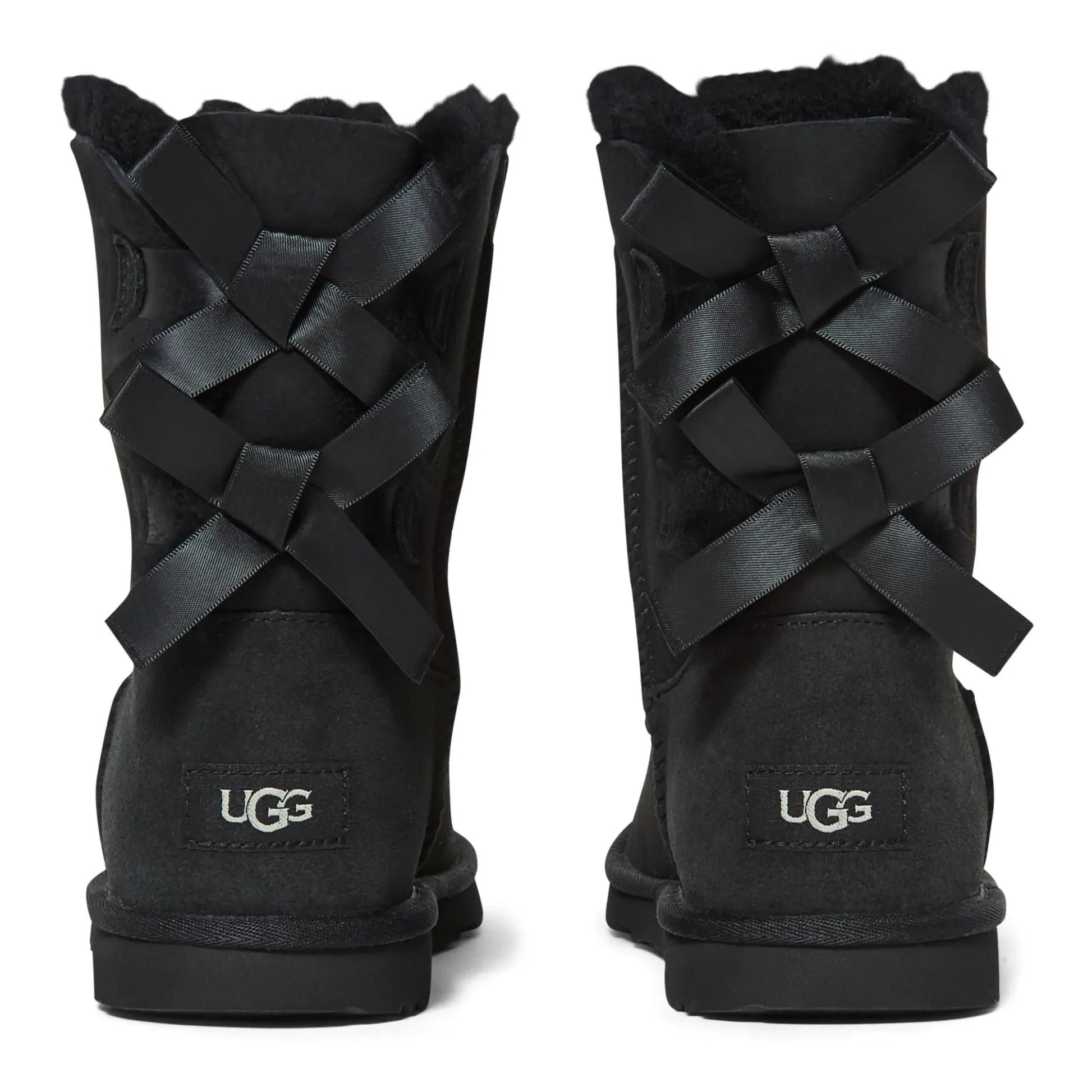 UGG - Bailey Bow Lined Suede Boots | Black