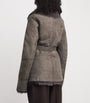 Suede-Shearling Louise Coat SOIL